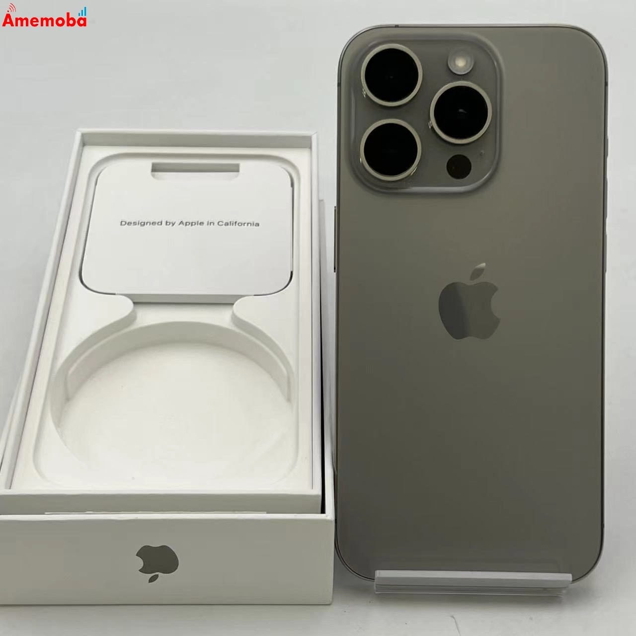 iPhone15 Pro 128GB ナチュラルチタニウム MTU93J/A SIMフリー 美品