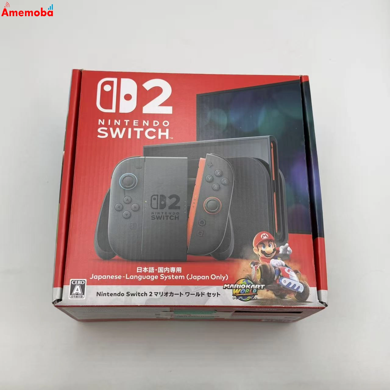 Nintendo Switch 2 マリオカート ワールド セット日本語・国内専用 256GB グレー BEE-S-KB6PA