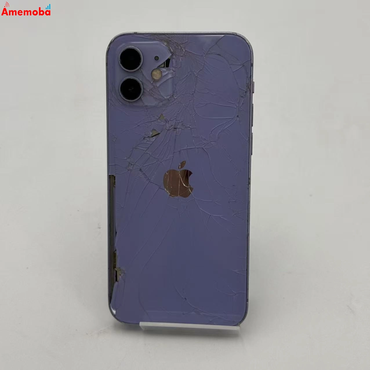 iPhone12 128GB パープル MJNJ3J/A AU版SIMフリー ジャンク品 au