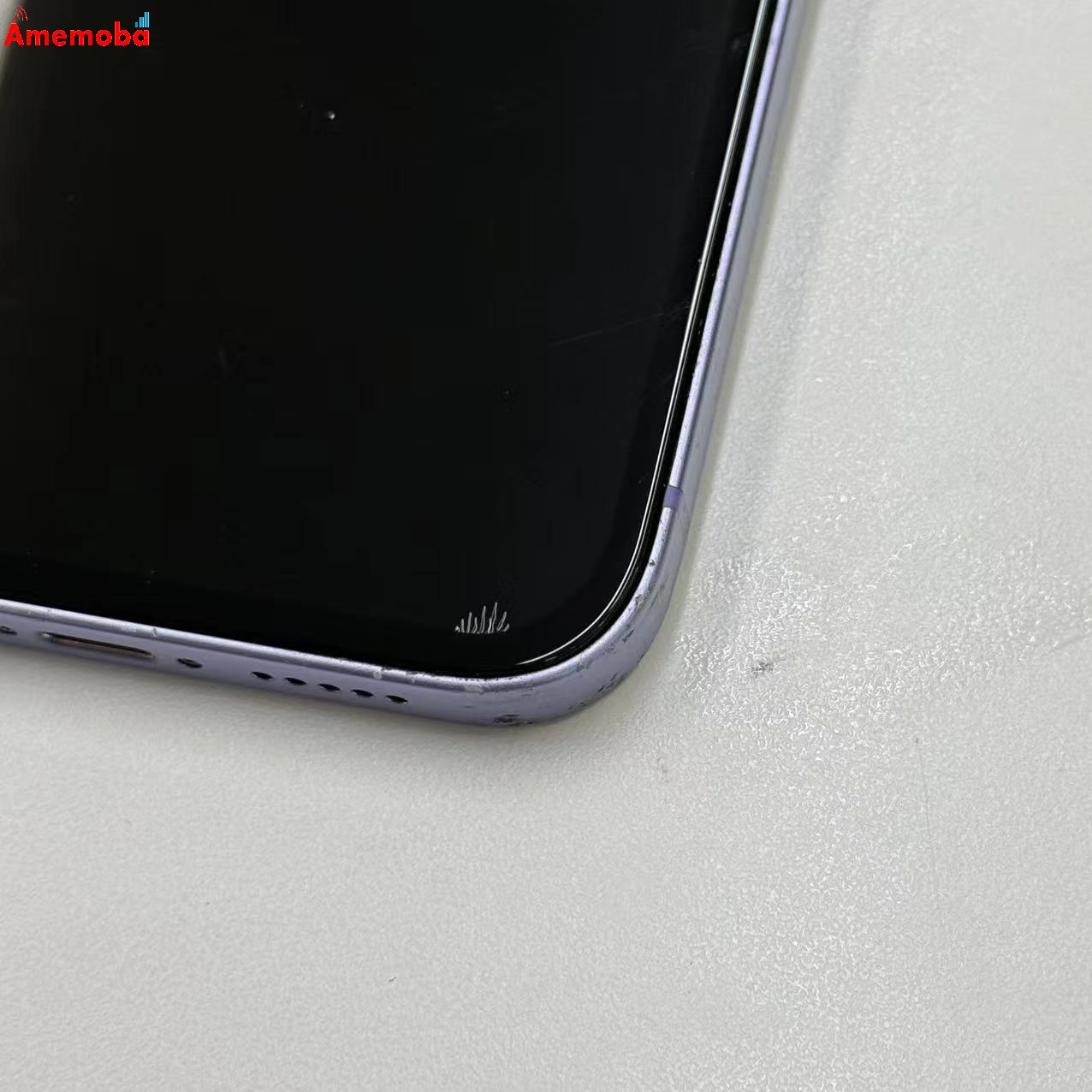 iPhone12 128GB パープル MJNJ3J/A AU版SIMフリー ジャンク品 au