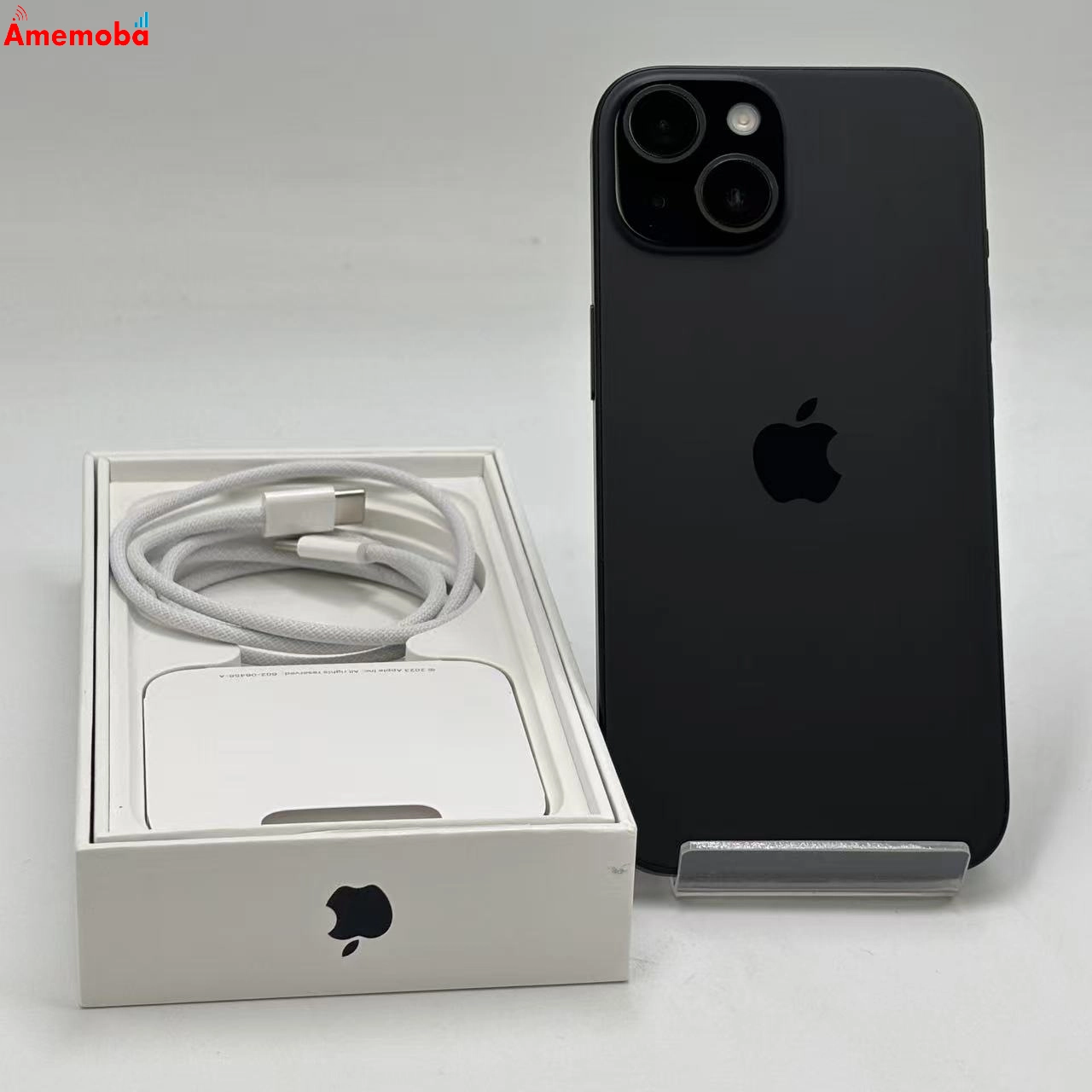 iPhone15 128GB ブラック MTMH3J/A AU版SIMフリー 美品
