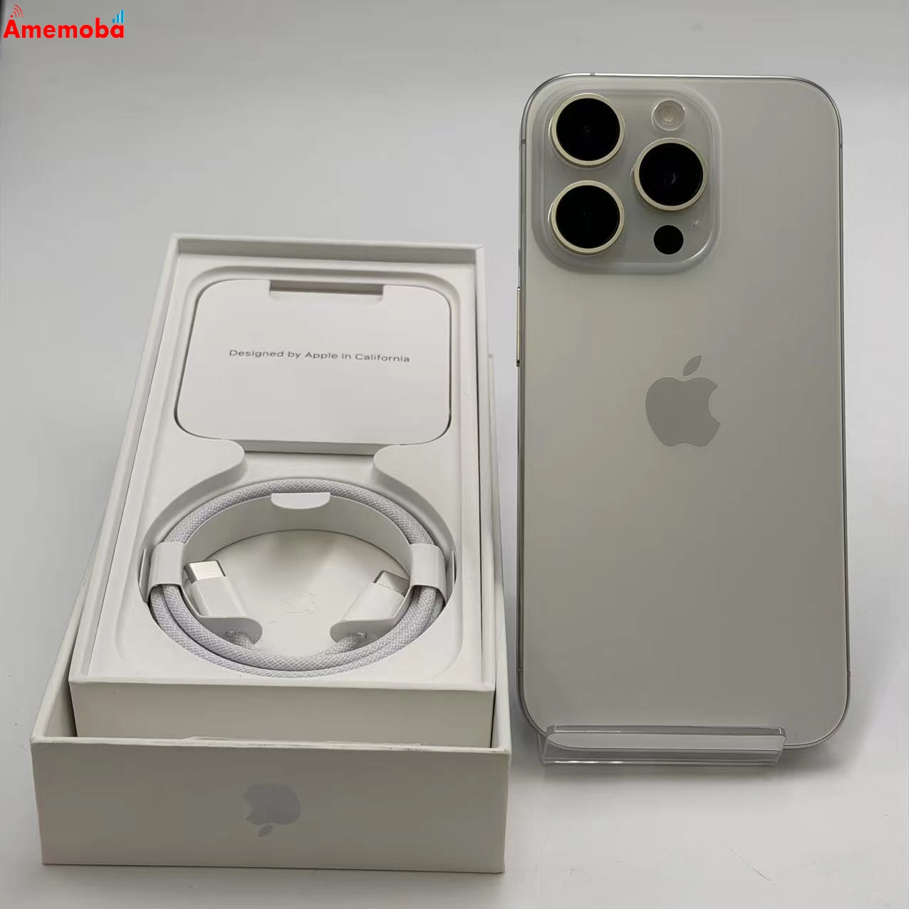 iPhone15 Pro 256GB ホワイトチタニウム MTUD3J/A  Apple版SIMフリー