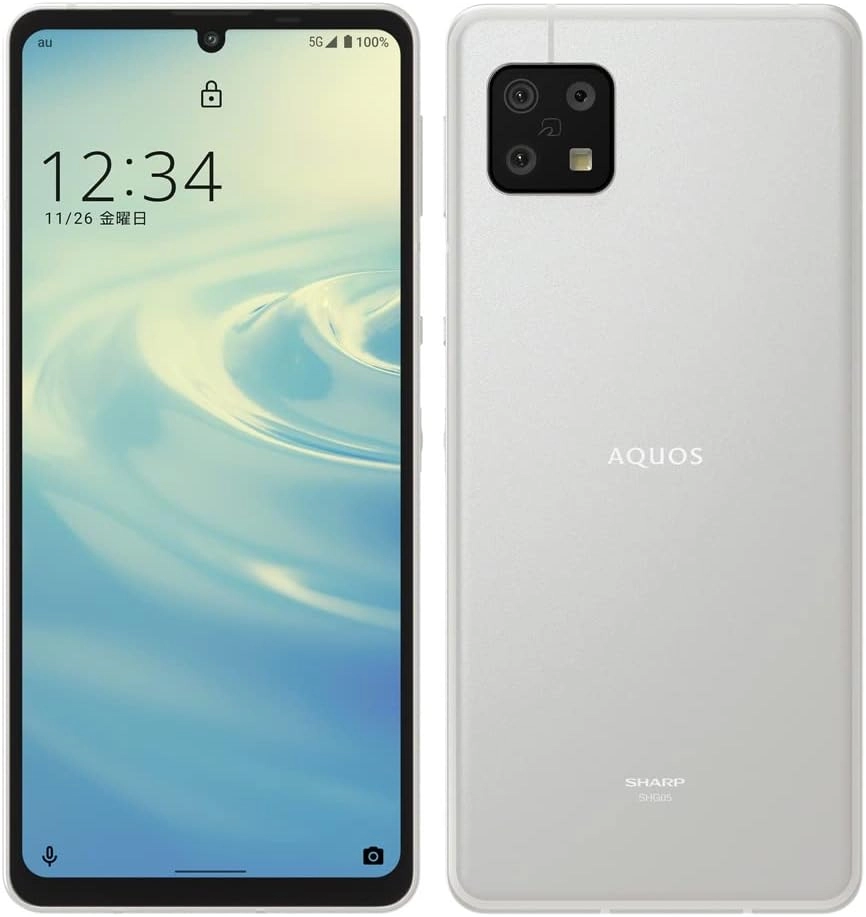土日限定 AQUOS sense6 4GB/64GB  SH-54B SIMロック解除済 docomo 訳あり品
