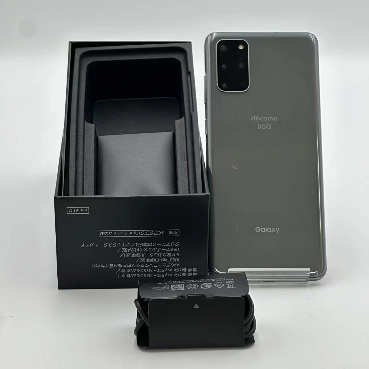 Galaxy S20+ 5G 128GB SC-52A docomo版SIMフリー 美品 コスミック グレー