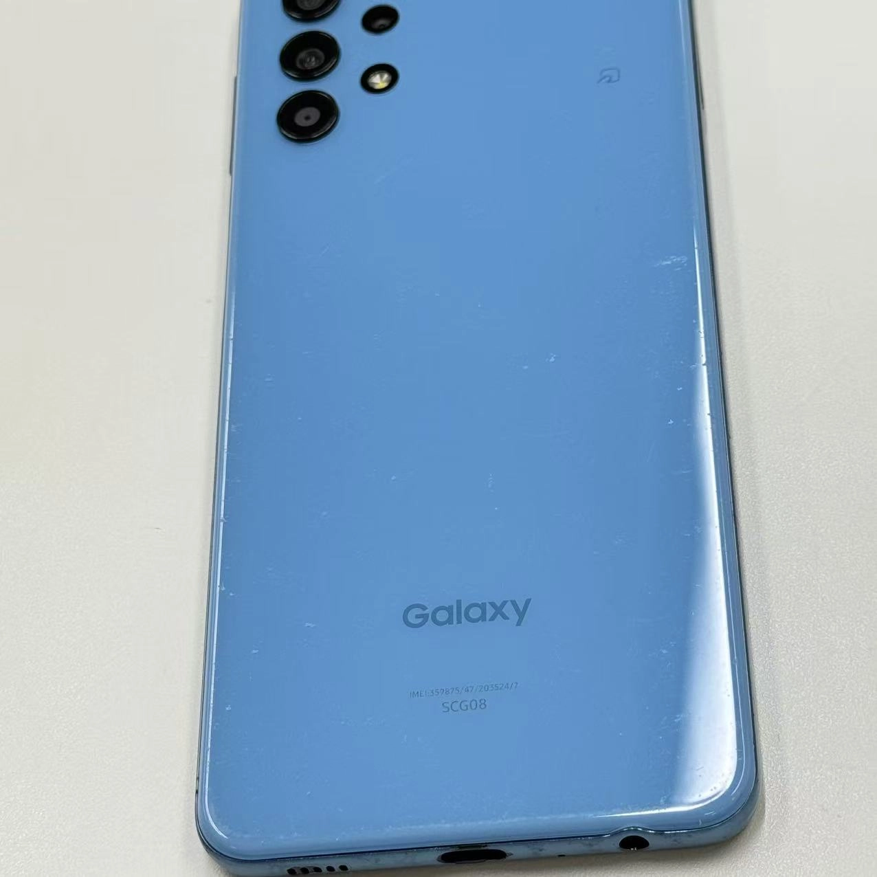 Galaxy A32 5G 64GB オーサムブルー SCG08 AU版SIMフリー au